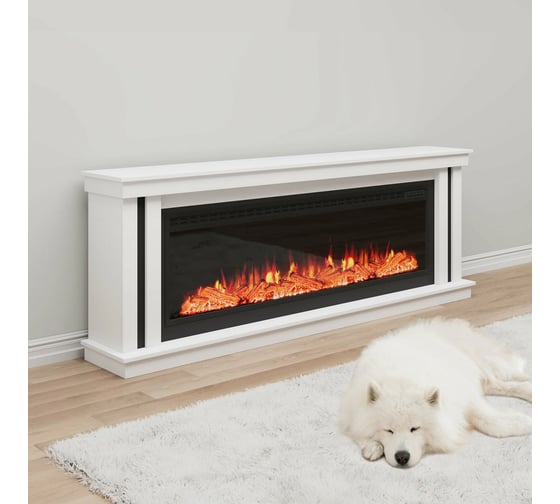 Каминокомплект InterFlame Квинт с Freespace40 белый