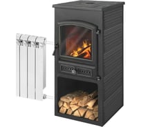 Камин ETNA с плитой Антрацит 115 мм О-1200176