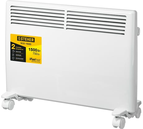 Электрический конвектор STEHER 1.5 кВт SCE-1500