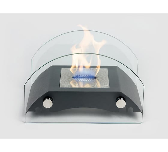 Настольный биокамин Lux Fire Мост S черный КН-0017S-01Ч