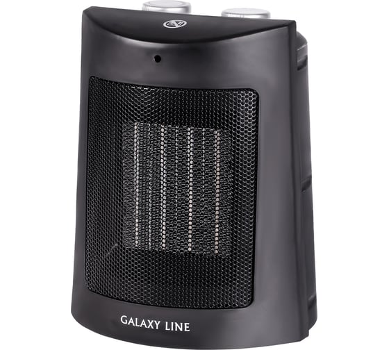 Тепловентилятор Galaxy GL 8170, черный, 1500Вт, 2 режима работы (750Вт и 1500Вт), керамический 7050381702 1