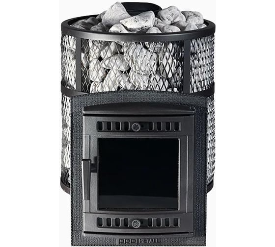 Печь банная Атмосфера М сетка нержавейка Prometall p0041 1