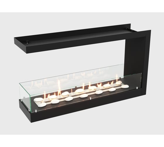 Встроенный биокамин Lux Fire торцевой 1155 М ВБКТ-1155М