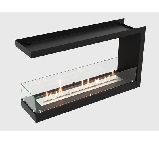 Встроенный биокамин Lux Fire торцевой 1155 М ВБКТ-1155М