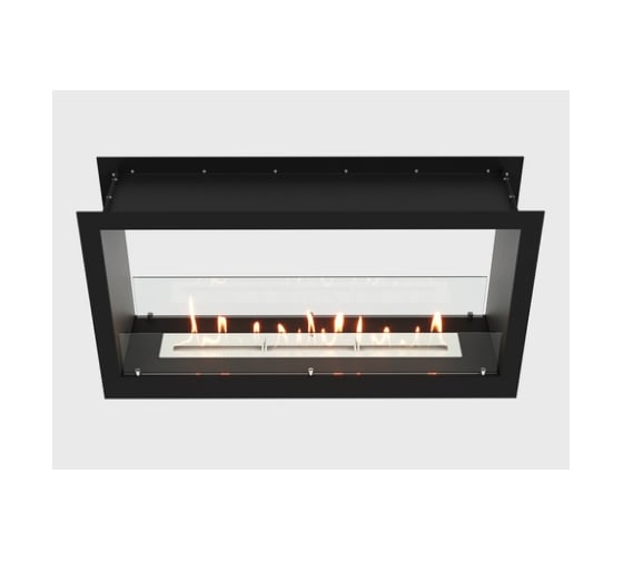 Встроенный сквозной биокамин Lux Fire 1210 М ВБКС-1210М