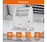 Конвекционный обогреватель HOME ELEMENT HE-CH1230A белый жемчуг 41981 9