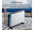 Обогреватель конвектор электрический STINGRAY ST-CH1023A белый жемчуг 42029 12