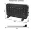Конвекционный обогреватель STINGRAY ST-CH1031A черный жемчуг 41834 16