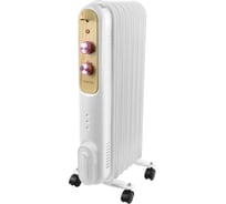 Масляный обогреватель MARTA MT-OH2430A розовое дерево 41259