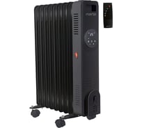 Масляный обогреватель MARTA MT-OH2431B черный 44025