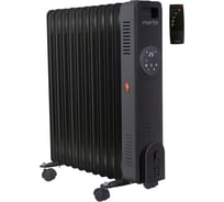 Масляный обогреватель MARTA MT-OH2431C черный 44026