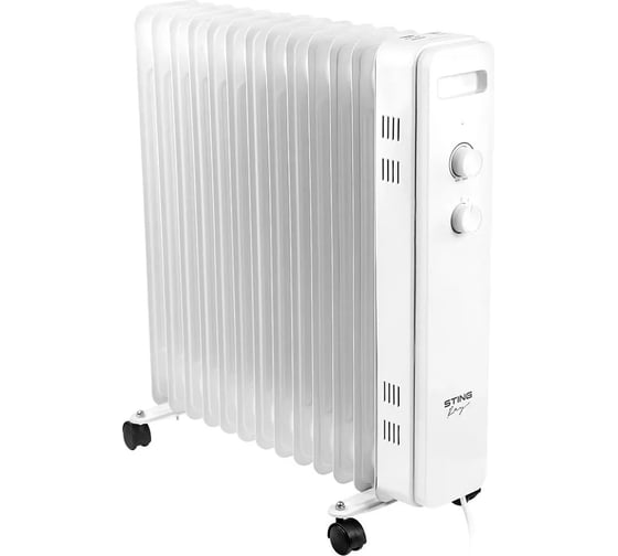 Масляный обогреватель STINGRAY ST-OH1002B белый 44040