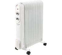 Масляный обогреватель STINGRAY ST-OH1003B белый/хром 44044