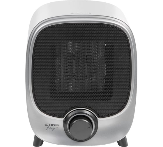 Тепловентилятор керамический STINGRAY ST-FH1072A светлое серебро 41685