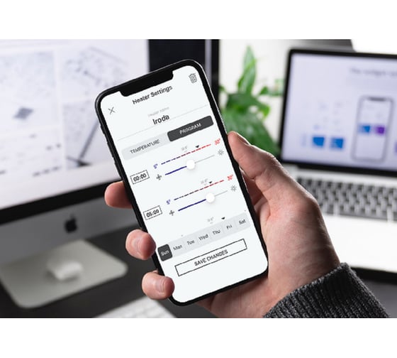 Конвектор BEHA с передней стальной панелью PB 12 Bluetooth 820423