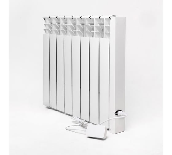 Радиатор отопления электрический энергоэффективный Normand Smart 8 с Wi-Fi 113-434