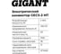 Электрический конвектор 2 кВт Gigant GECS-2 MT 10