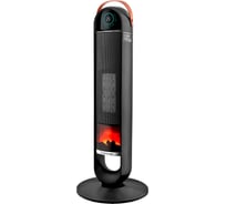 Тепловентилятор BRAYER 4862BR 2000Вт, LED-дисплей, пульт ДУ, таймер 15 ч, площадь 20 кв.м., электронное управление, эффект пламени BR4862