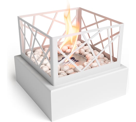 Биокамин Firelight BFP-T185BFW Bonfire White НС-1657175 1