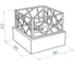 Биокамин Firelight BFP-T185BFW Bonfire White НС-1657175 6