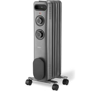 Масляный обогреватель Centek CT-6232-5 (серый) 5 секций (15м) 1000Вт, 3 режима защита от перегрева CT-6232-5 GRAY