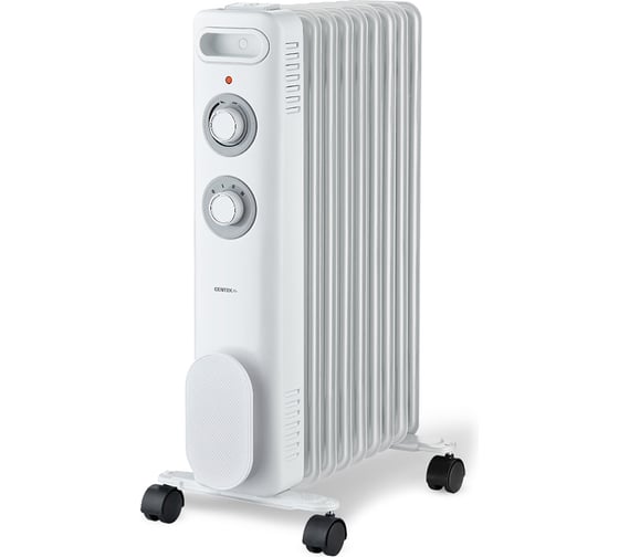Масляный обогреватель Centek CT-6230-9 (белый) 9 секций (25м) 2000Вт, 3 режима защита от перегрева CT-6230-9 WHITE 1