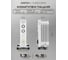Масляный обогреватель Centek CT-6230-5 (белый) 5 секций (15м) 1000Вт, 3 режима защита от перегрева CT-6230-5 WHITE 5
