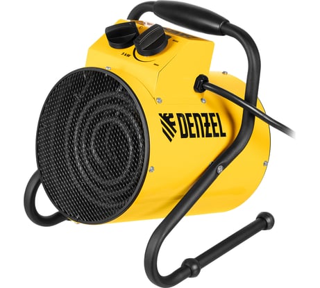 Тепловая пушка Denzel SFH-5000, 230 В, 260 м3/ч, 3 режима, вентилятор, 3000/4500 Вт 96438