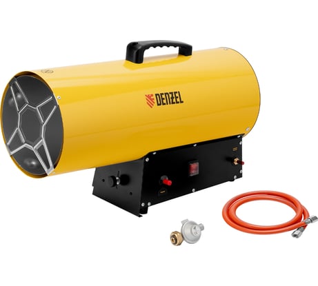 Газовая тепловая пушка Denzel GHG-50, 50 кВт, 1400 м3/ч, пропан-бутан 96480