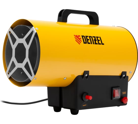 Газовая тепловая пушка Denzel GHG-10, 10 кВт, 300 м3/ч, пропан-бутан 96476
