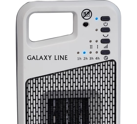 Тепловентилятор Galaxy LINE GL 8177 2000Вт, 2 режима работы (1000 Вт и 2000 Вт) гл8177л