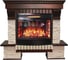 Каминокомплект InterFlame Экстер СЛАНЕЦ Панорамик 25 Led F/X Pan25 темный дуб 1