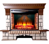 Каминокомплект InterFlame Экстер ПАНОРАМИК 33 LED FX PANORAMIC33 темный дуб