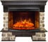 Каминокомплект InterFlame Экстер КАВКАЗ ПАНОРАМИК 33 LED FX PAN33 темный дуб 1