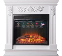 Каминокомплект InterFlame Берта Люкс Фотон 23 LED FX Foton23 белый