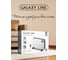 Обогреватель конвекционный Galaxy Line 2000 Вт, 3 режима, ДУ, LCD дисплей, белый, GL 8232, 7050282320 8