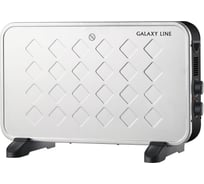 Обогреватель конвекционный Galaxy Line 2200 Вт, 2 режима, автоотключение, белый, GL 8231, 7050282310