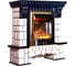 Каминокомплект InterFlame Экстер Магия Люкс Majestic BL венге с Majestic BL венге 2