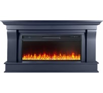 Каминокомплект Royal Flame MONACO Vis 42 серый графит разборный портал и Vision 42 LED электрокамин 64959402