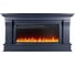 Каминокомплект Royal Flame MONACO Vis 42 серый графит разборный портал и Vision 42 LED электрокамин 64959402 1