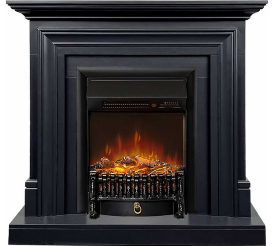 Каминокомплект Royal Flame Bradford под классику (Grafite grey) портал и Fobos FXM Black RC электрокамин 64949201 1