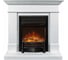 Каминокомплект Royal Flame California STD SFT белый разборный портал и Fobos FXM Black RC электрокамин 64953304 1