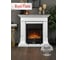 Каминокомплект Royal Flame California STD SFT белый разборный портал и Fobos FXM Black RC электрокамин 64953304 2