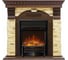 Каминокомплект Royal Flame Dublin угловой арочный сланец (темный дуб) портал и Fobos FXM Black RC электрокамин 64948571 1
