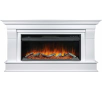 Каминокомплект Royal Flame MONACO под Vision 42 (бьянко белый) разборный портал и Vision 42 LOG LED 64957876