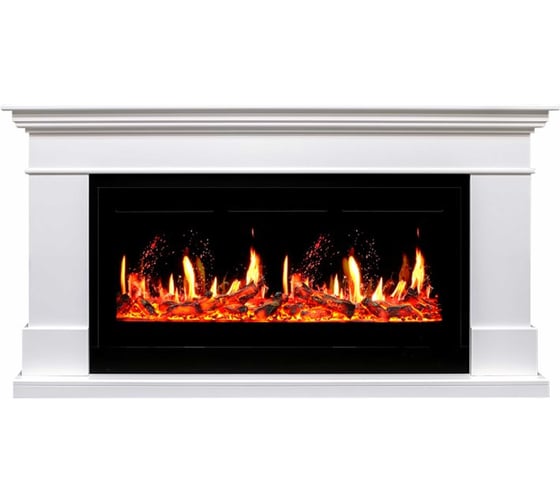 Каминокомплект Royal Flame California под Vis42/5DVart 40/Crystal 40 белый портал и 5DVART40 электрокамин 64955947 1