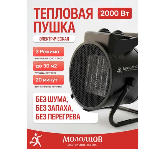 Тепловая пушка электрическая Молодцов HGE2000
