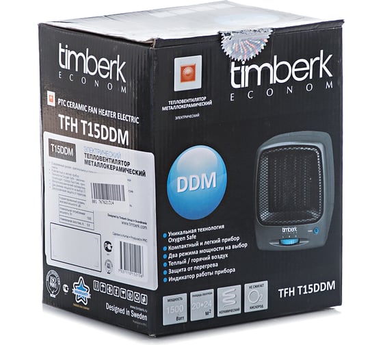 Тепловентилятор Timberk TFH T15DDM