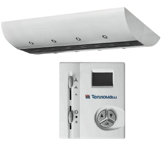 Электрическая тепловая завеса Тепломаш КЭВ-36П605Е (нерж.) 1