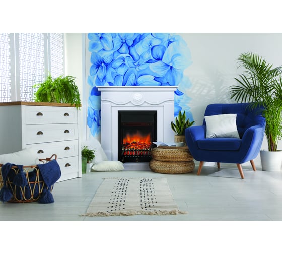 Каминокомплект RealFlame AURORA STD/EUG WT FOBOS-S LUX BL 10020422